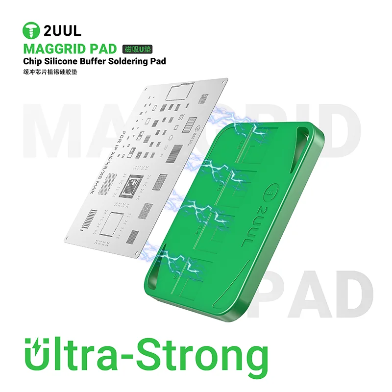 Tasmota Flash Tool - 2UUL BH15 MagGrid المغناطيسي بطانة حماية