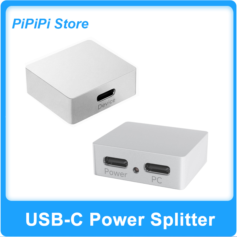 Home Automation Raspberry Pi - موزع طاقة وبيانات USB-C مع حماية
