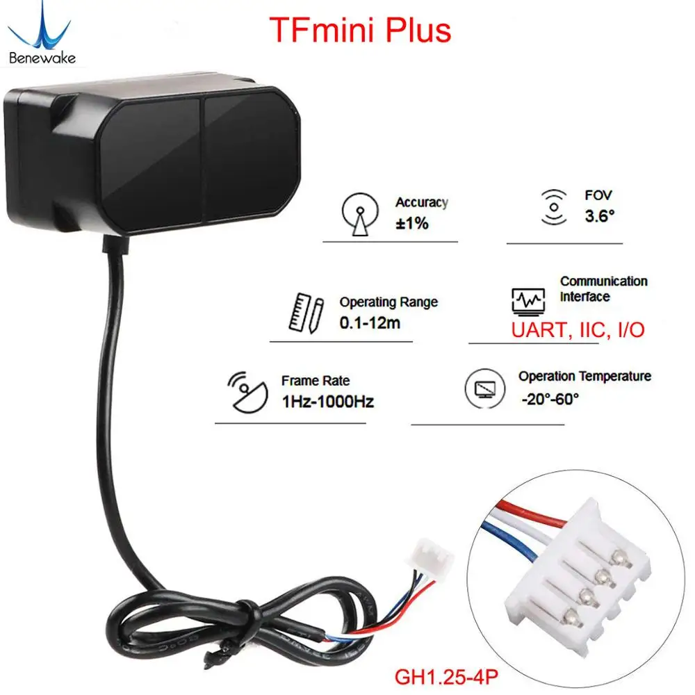 2 قطعة TFmini زائد ليدار المدى - مراجعة Home Automation Arduino وسعره