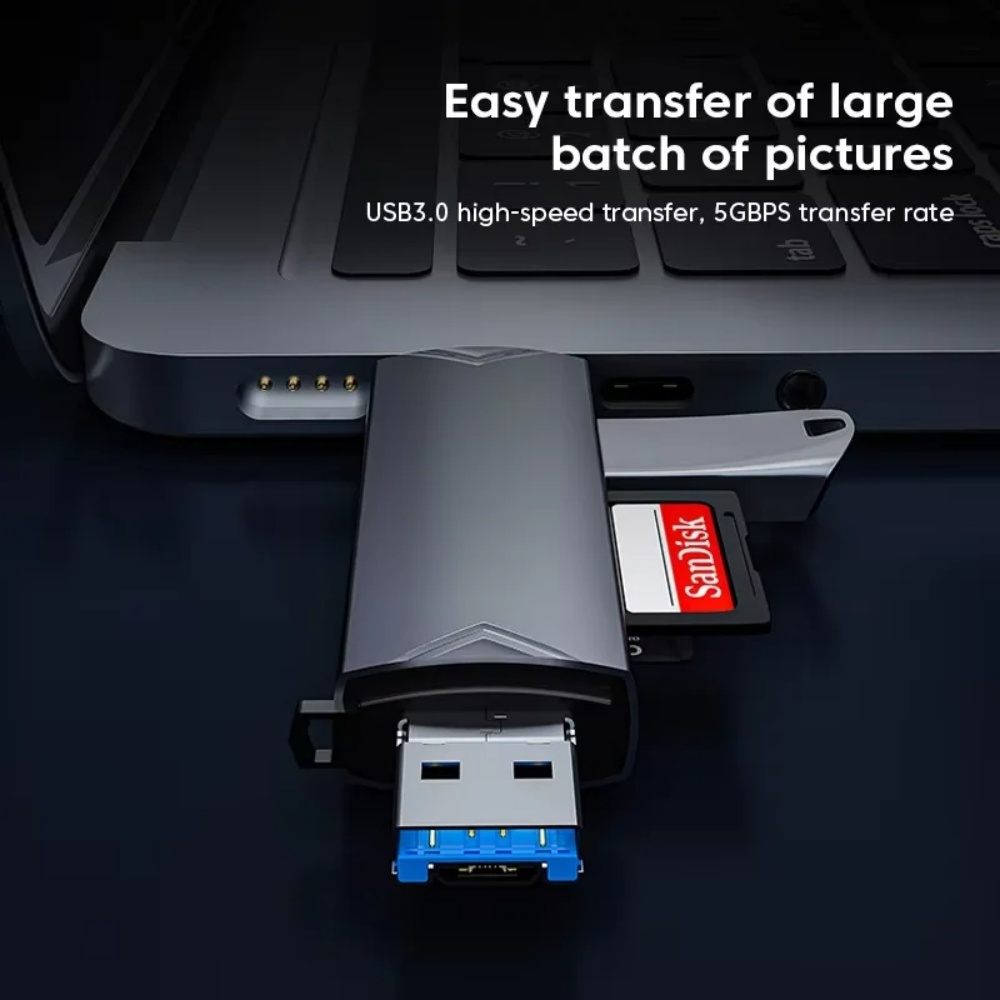 قارئ بطاقات USB 3.0 OTG متعدد  - مراجعة Home Assistant Sd وسعره